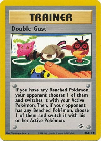 Double Gust (100/111) [Neo Genesis Unlimited] Pokemon Single Pokémon  | Multizone: Comics And Games