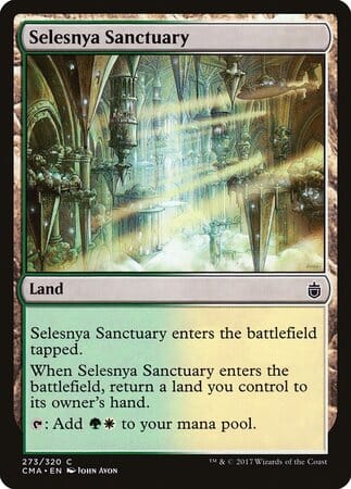 Selesnya Sanctuary [Commander Anthology] MTG Single Magic: The Gathering  | Multizone: Comics And Games