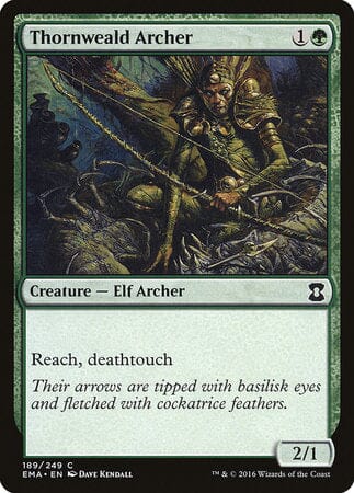 Thornweald Archer [Eternal Masters] MTG Single Magic: The Gathering  | Multizone: Comics And Games