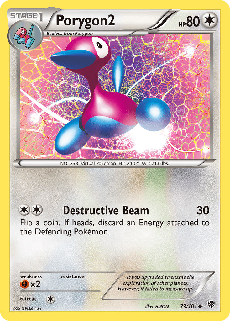 Porygon2 (73/101) [Black & White: Plasma Blast] Pokemon Single Pokémon  | Multizone: Comics And Games