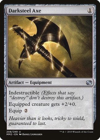 Darksteel Axe [Modern Masters 2015] MTG Single Magic: The Gathering  | Multizone: Comics And Games