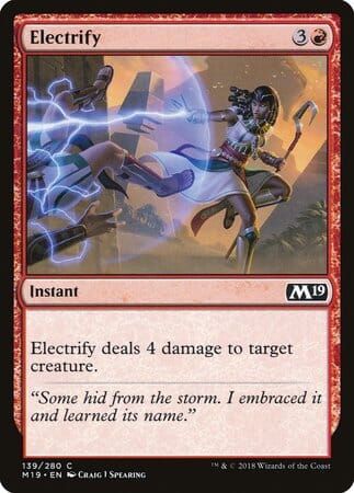 Electrify [Core Set 2019] MTG Single Magic: The Gathering  | Multizone: Comics And Games