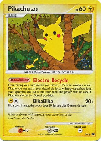 Pikachu (DP16) [Countdown Calendar Promos] Pokemon Single Pokémon  | Multizone: Comics And Games