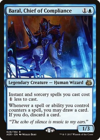 Baral, Chief of Compliance [Aether Revolt] MTG Single Magic: The Gathering  | Multizone: Comics And Games