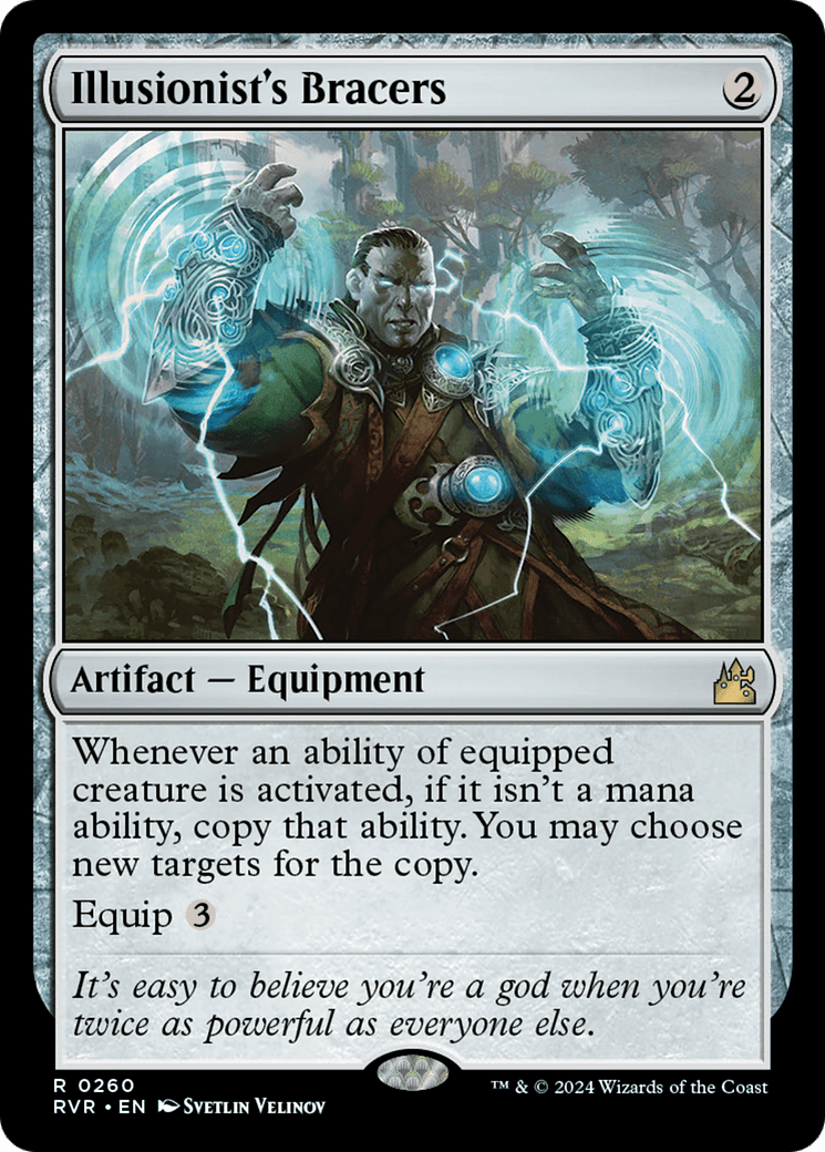 Illusionist's Bracers [Ravnica Remastered] MTG Single Magic: The Gathering  | Multizone: Comics And Games