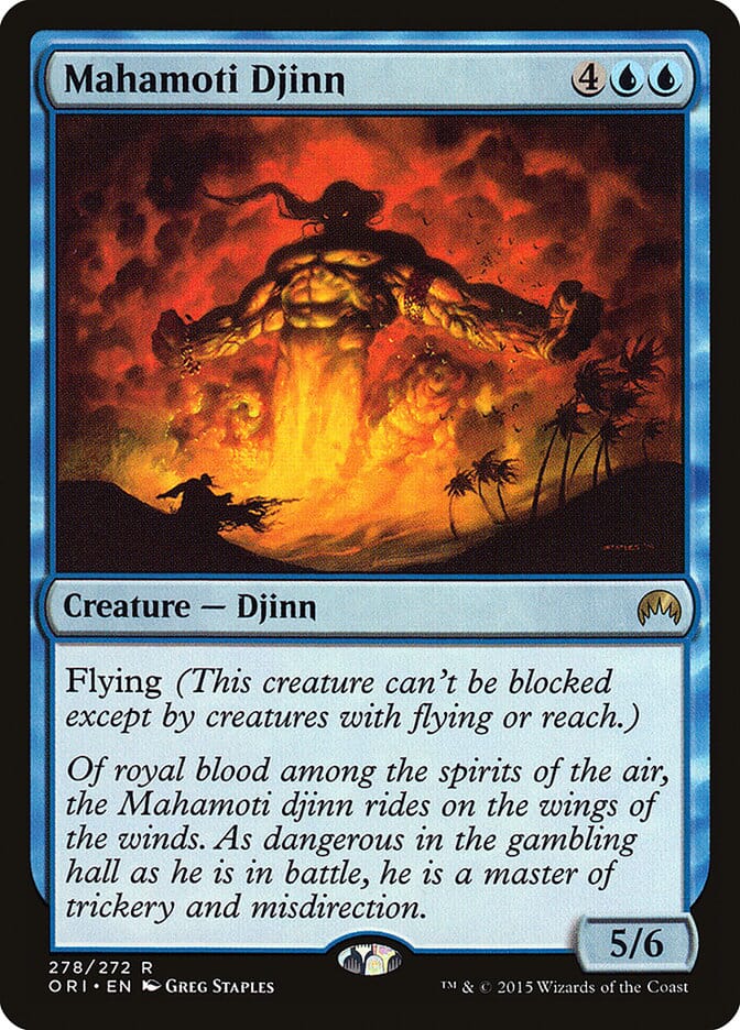 Mahamoti Djinn [Magic Origins] MTG Single Magic: The Gathering  | Multizone: Comics And Games