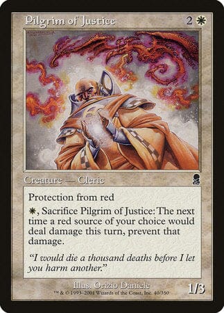 Pilgrim of Justice [Odyssey] MTG Single Magic: The Gathering  | Multizone: Comics And Games