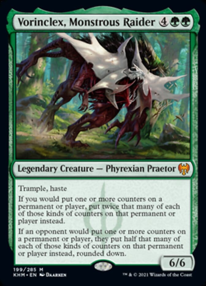 Vorinclex, Monstrous Raider [Kaldheim] MTG Single Magic: The Gathering  | Multizone: Comics And Games