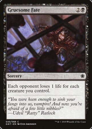 Gruesome Fate [Game Night] MTG Single Magic: The Gathering  | Multizone: Comics And Games