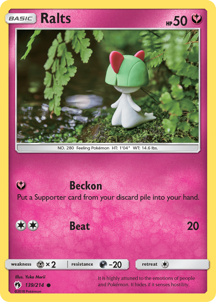 Ralts (139/214) [Sun & Moon: Lost Thunder] Pokemon Single Pokémon  | Multizone: Comics And Games
