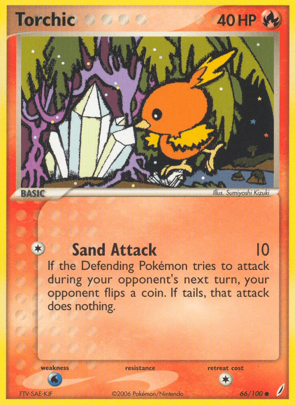 Torchic (66/100) [EX: Crystal Guardians] Pokemon Single Pokémon  | Multizone: Comics And Games
