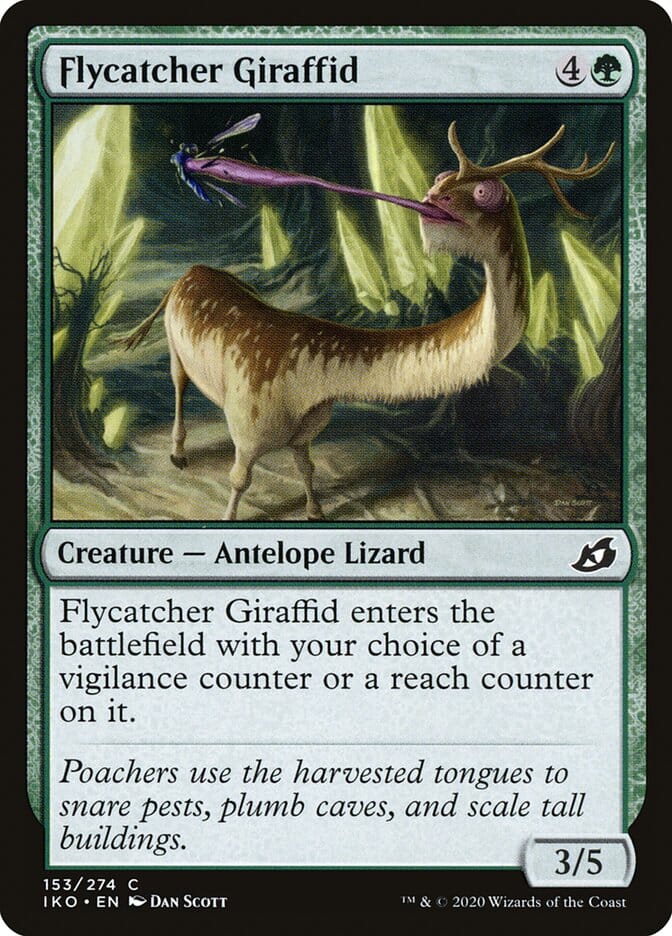 Flycatcher Giraffid [Ikoria: Lair of Behemoths] MTG Single Magic: The Gathering  | Multizone: Comics And Games