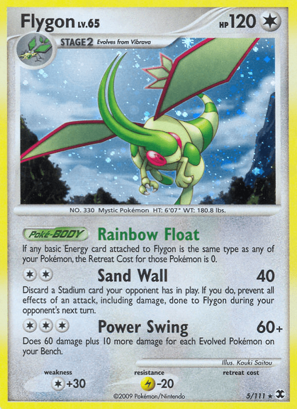 Flygon (5/111) [Platinum: Rising Rivals] Pokemon Single Pokémon  | Multizone: Comics And Games