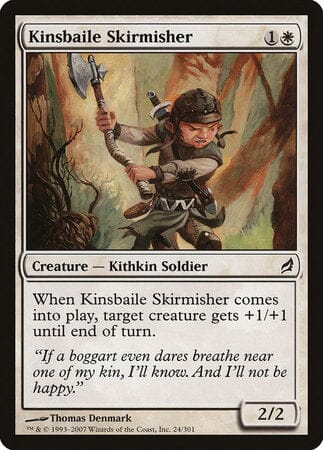 Kinsbaile Skirmisher [Lorwyn] MTG Single Magic: The Gathering  | Multizone: Comics And Games