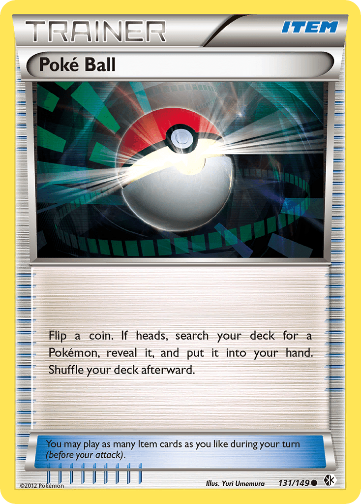 Poke Ball (131/149) [Black & White: Boundaries Crossed] Pokemon Single Pokémon  | Multizone: Comics And Games