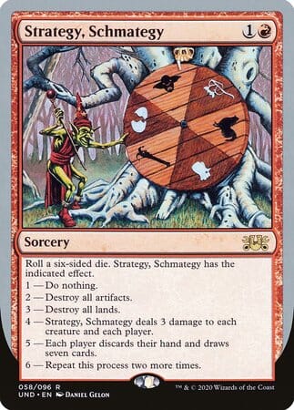 Strategy, Schmategy [Unsanctioned] MTG Single Magic: The Gathering  | Multizone: Comics And Games