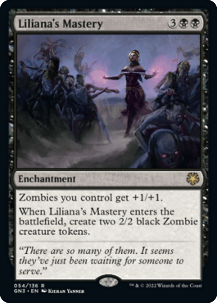 Liliana's Mastery [Game Night: Free-for-All] MTG Single Magic: The Gathering  | Multizone: Comics And Games