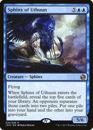 Sphinx of Uthuun [Iconic Masters] MTG Single Magic: The Gathering  | Multizone: Comics And Games