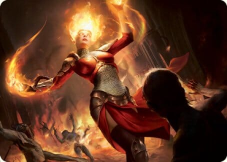 Light Up the Night Art Card [Innistrad: Midnight Hunt Art Series] MTG Single Magic: The Gathering  | Multizone: Comics And Games