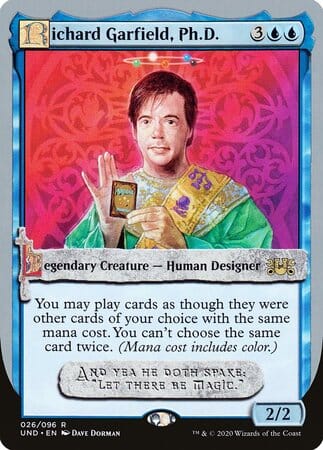Richard Garfield, Ph.D. [Unsanctioned] MTG Single Magic: The Gathering  | Multizone: Comics And Games