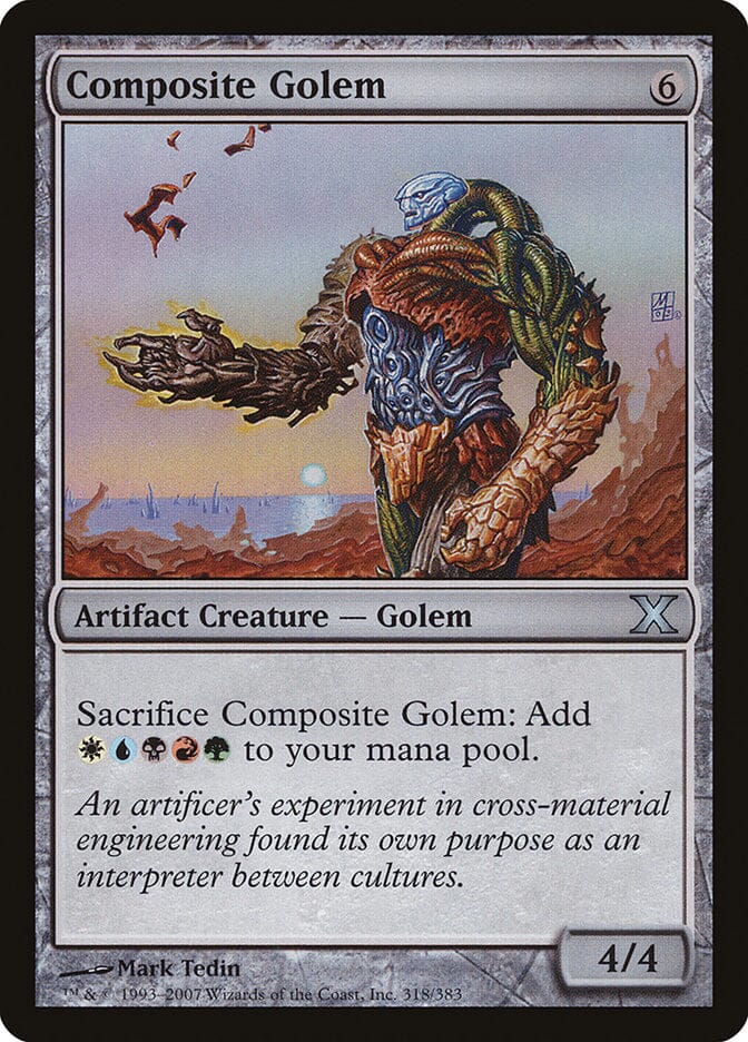 Composite Golem [Tenth Edition] MTG Single Magic: The Gathering  | Multizone: Comics And Games