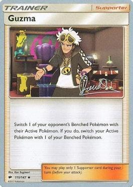 Guzma (115/147) (Infinite Force - Diego Cassiraga) [World Championships 2017] Pokemon Single Pokémon  | Multizone: Comics And Games
