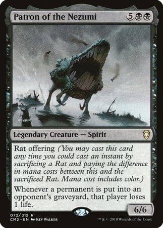Patron of the Nezumi [Commander Anthology Volume II] MTG Single Magic: The Gathering  | Multizone: Comics And Games