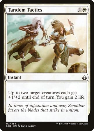 Tandem Tactics [Battlebond] MTG Single Magic: The Gathering  | Multizone: Comics And Games