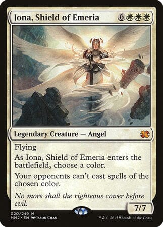 Iona, Shield of Emeria [Modern Masters 2015] MTG Single Magic: The Gathering  | Multizone: Comics And Games