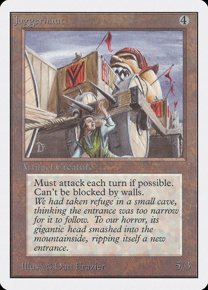 Juggernaut [Unlimited Edition] MTG Single Magic: The Gathering  | Multizone: Comics And Games