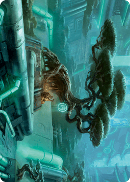 Forest Art Card [Kamigawa: Neon Dynasty Art Series] MTG Single Magic: The Gathering  | Multizone: Comics And Games