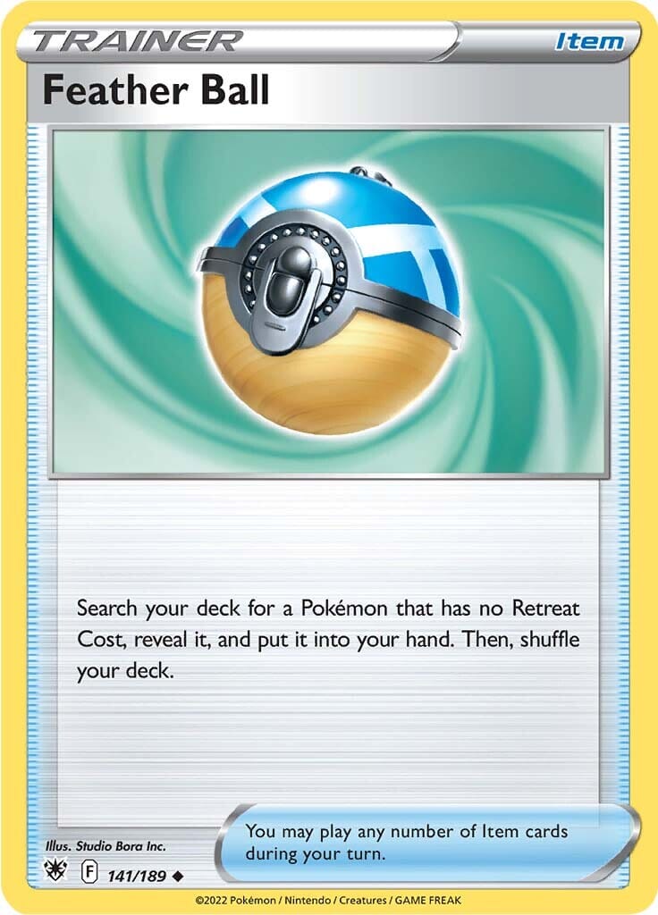 Feather Ball (141/189) [Sword & Shield: Astral Radiance] Pokemon Single Pokémon  | Multizone: Comics And Games