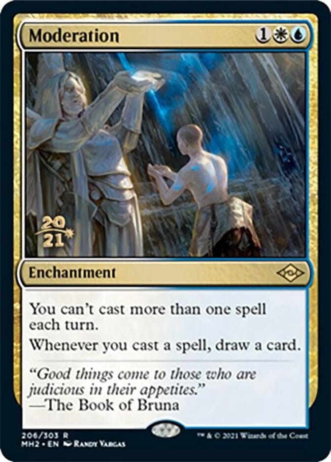 Moderation [Modern Horizons 2 Prerelease Promos] MTG Single Magic: The Gathering  | Multizone: Comics And Games