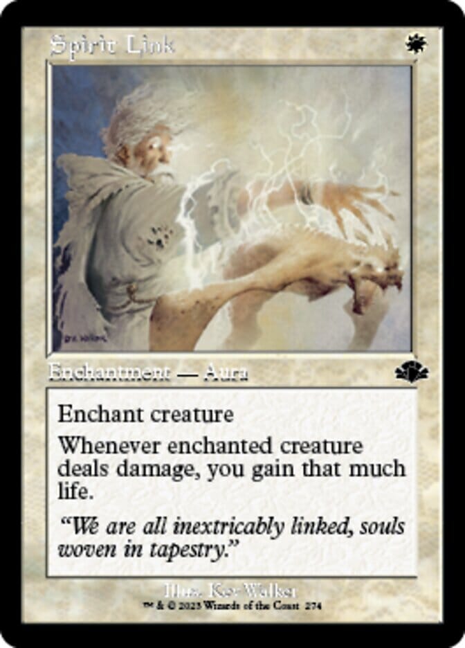 Spirit Link (Retro) [Dominaria Remastered] MTG Single Magic: The Gathering  | Multizone: Comics And Games