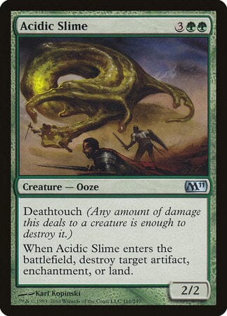 Acidic Slime [Magic 2011] MTG Single Magic: The Gathering  | Multizone: Comics And Games