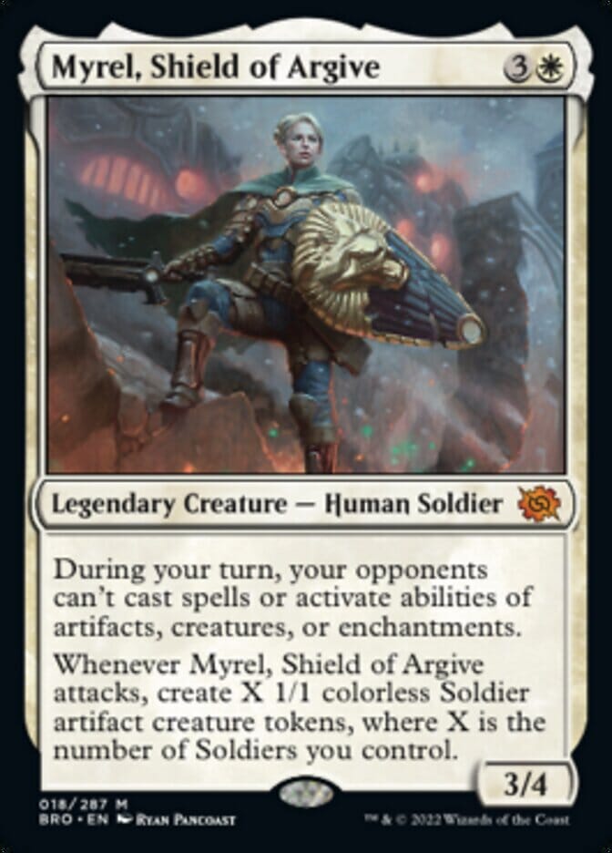 Myrel, Shield of Argive [The Brothers' War] MTG Single Magic: The Gathering  | Multizone: Comics And Games