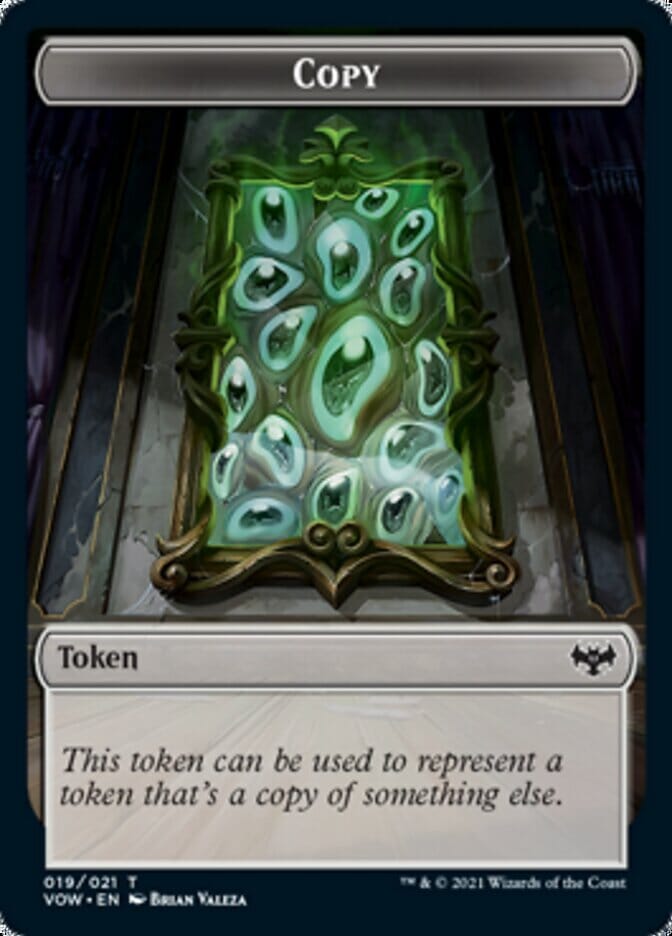 Copy // Boar Double-sided Token [Innistrad: Crimson Vow Tokens] MTG Single Magic: The Gathering  | Multizone: Comics And Games