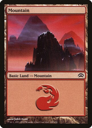 Mountain (147) [Planechase 2012] MTG Single Magic: The Gathering  | Multizone: Comics And Games