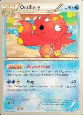 Octillery (33/162) (Infinite Force - Diego Cassiraga) [World Championships 2017] Pokemon Single Pokémon  | Multizone: Comics And Games
