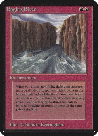 Raging River [Limited Edition Alpha] MTG Single Magic: The Gathering  | Multizone: Comics And Games