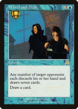 Wheel and Deal [Onslaught] MTG Single Magic: The Gathering  | Multizone: Comics And Games