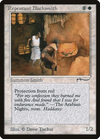 Repentant Blacksmith [Arabian Nights] MTG Single Magic: The Gathering  | Multizone: Comics And Games