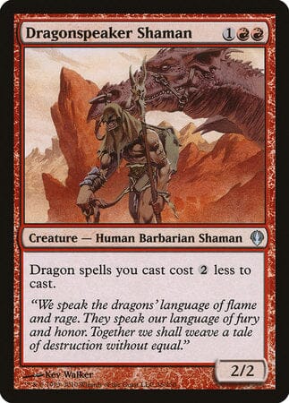 Dragonspeaker Shaman [Archenemy] MTG Single Magic: The Gathering  | Multizone: Comics And Games