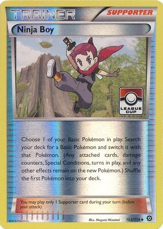 Ninja Boy (103/114) (League Promo) [XY: Steam Siege] Pokemon Single Pokémon  | Multizone: Comics And Games