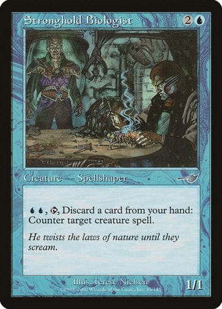 Stronghold Biologist [Nemesis] MTG Single Magic: The Gathering  | Multizone: Comics And Games