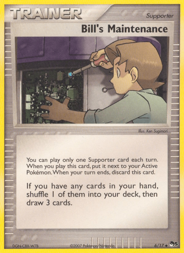 Bill's Maintenance (6/17) [POP Series 5] Pokemon Single Pokémon  | Multizone: Comics And Games
