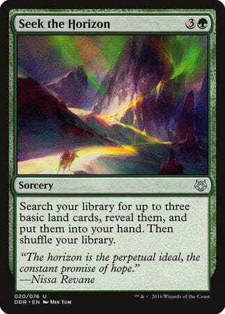 Seek the Horizon [Duel Decks: Nissa vs. Ob Nixilis] MTG Single Magic: The Gathering  | Multizone: Comics And Games