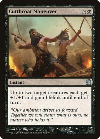 Cutthroat Maneuver [Theros] MTG Single Magic: The Gathering  | Multizone: Comics And Games
