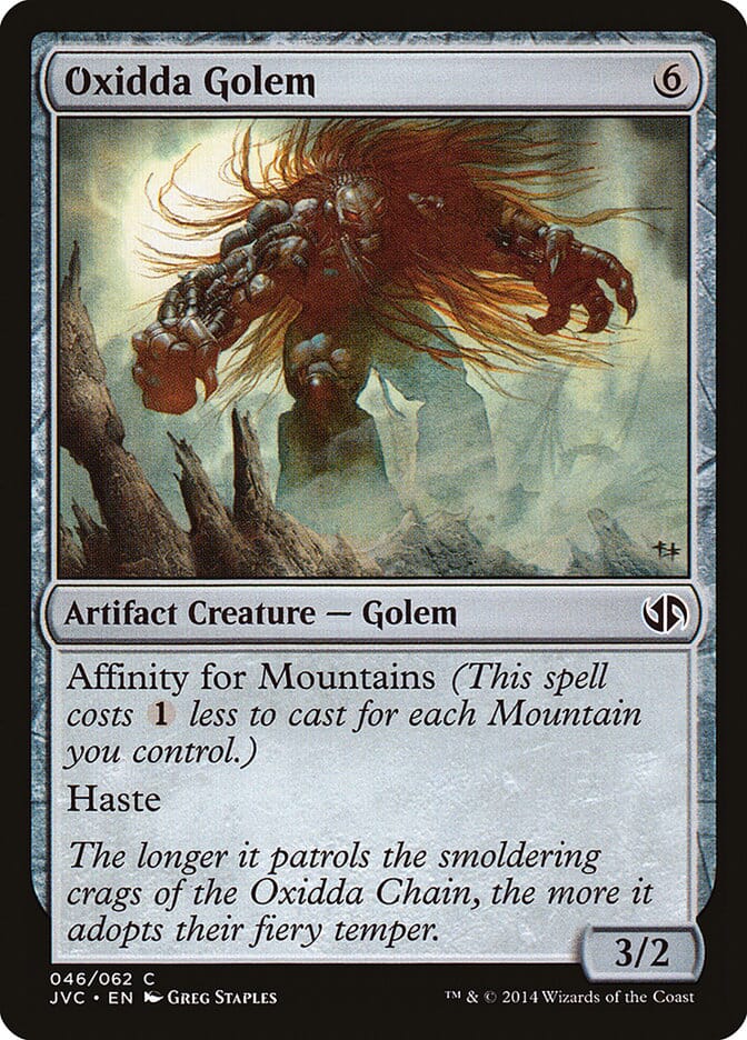 Oxidda Golem [Duel Decks Anthology] MTG Single Magic: The Gathering  | Multizone: Comics And Games