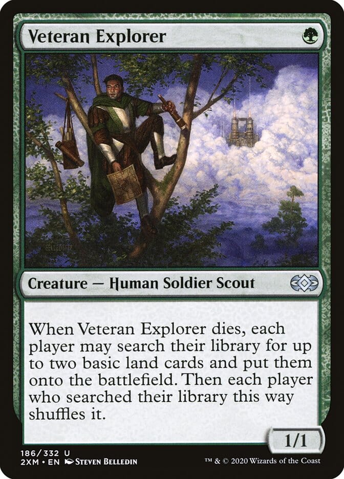 Veteran Explorer [Double Masters] MTG Single Magic: The Gathering  | Multizone: Comics And Games